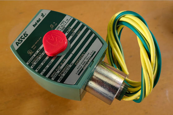 ASCO 2 Konum 2 Yolu Boru hattı Solenoid Valf Ticari Endüstriyel için Düşük Sıcaklık