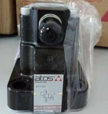 Cast steel Atos Two Stage Pressure Relief Valves With Balanced Poppet And SAE Flange