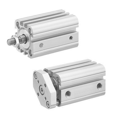 Kompakte Zylinder aus Aluminium mit doppelter Wirkung